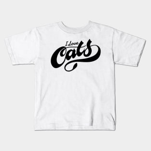 I love Cats Kids T-Shirt